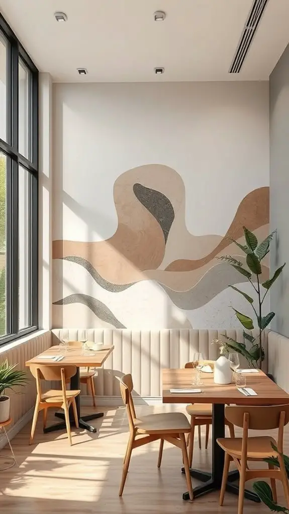 elevate dining with murals