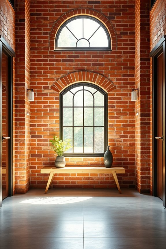 elevate entryway with brick