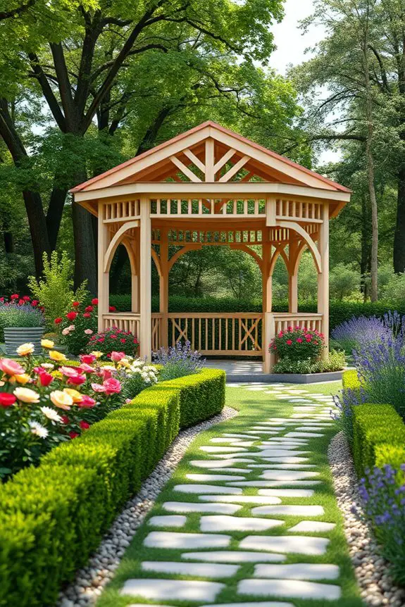 elevate garden with structures