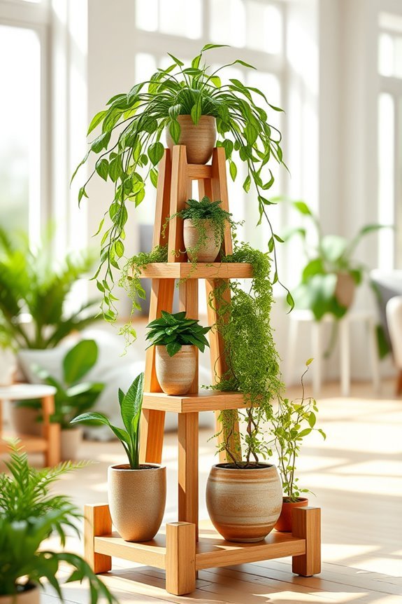 elevate indoor plant displays