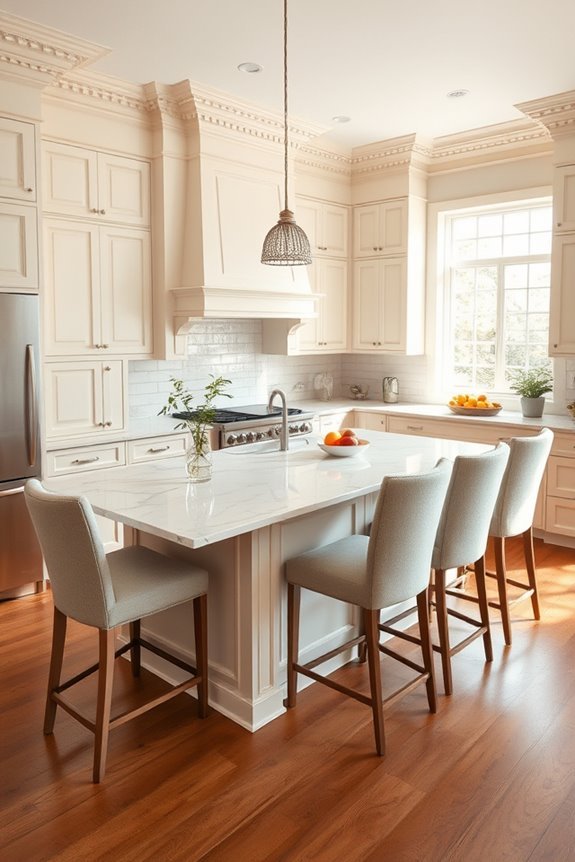 elevate kitchen elegance molding