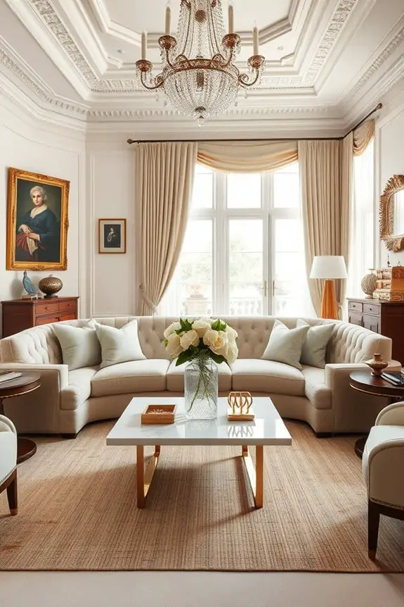 elevate living room aesthetics