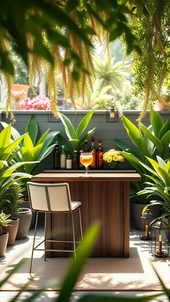 elevate outdoor entertaining space