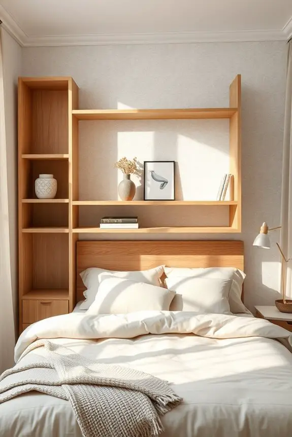 elevate space with shelving