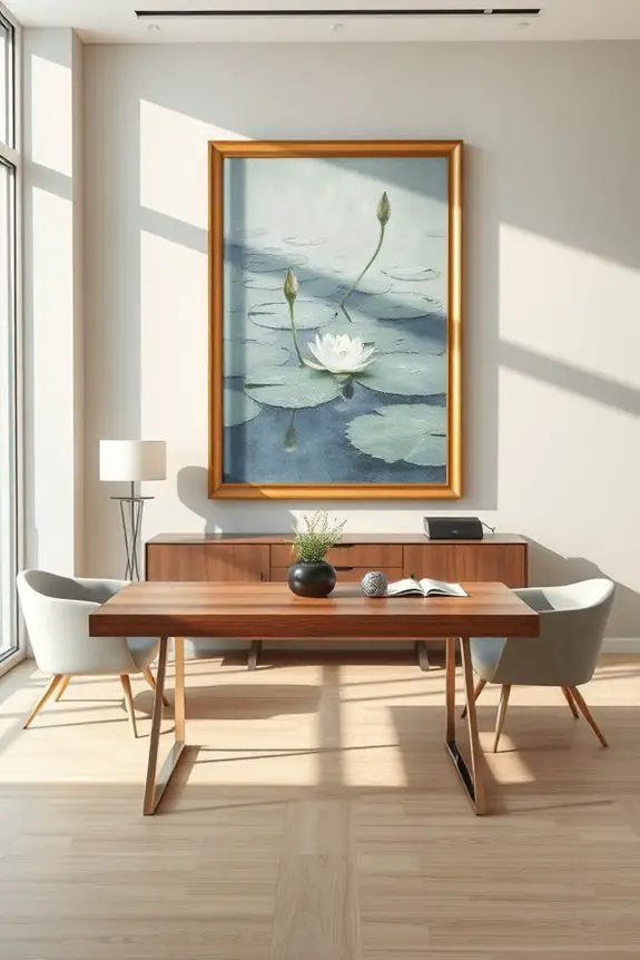 elevate workspace with art