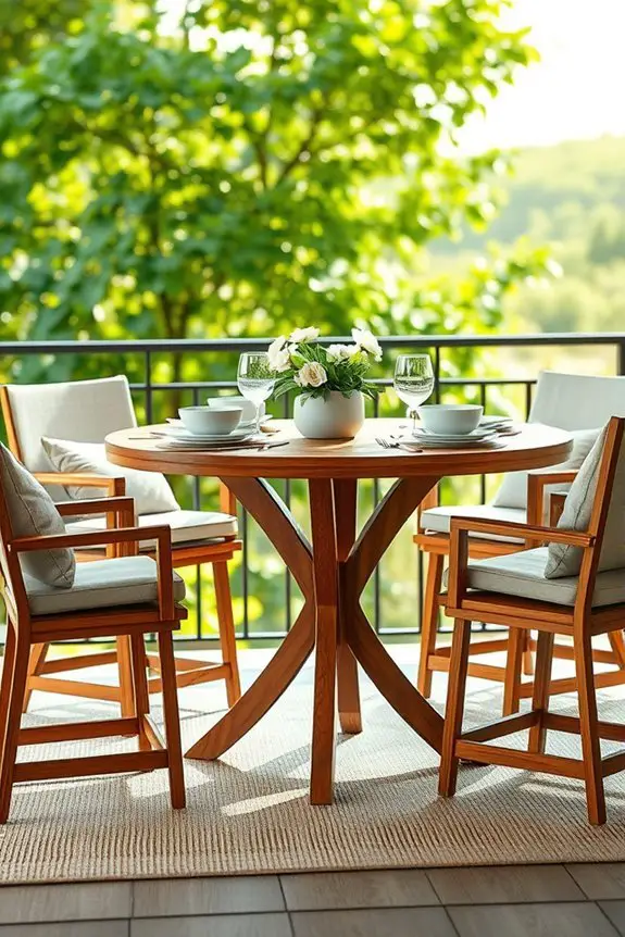 elevated balcony dining experience
