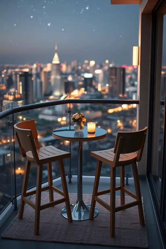 elevated balcony seating experience