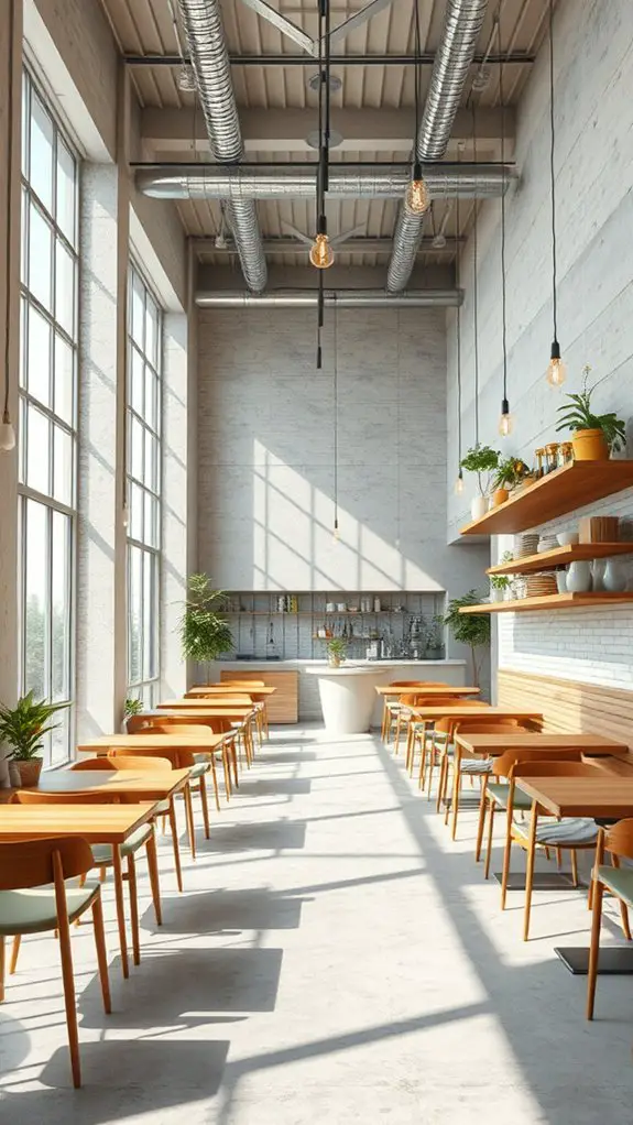 elevated dining in lofts