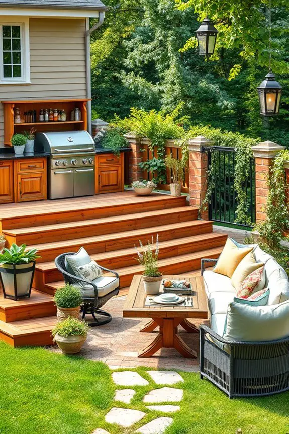 elevated outdoor cooking experience