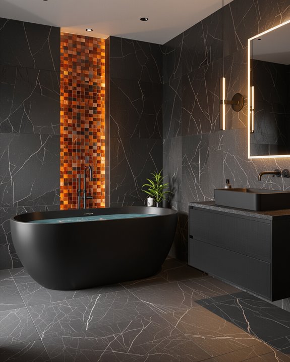 ember toned tile warmth