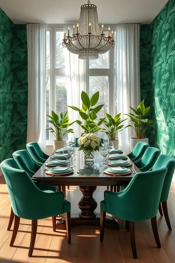 emerald patterns for elegance