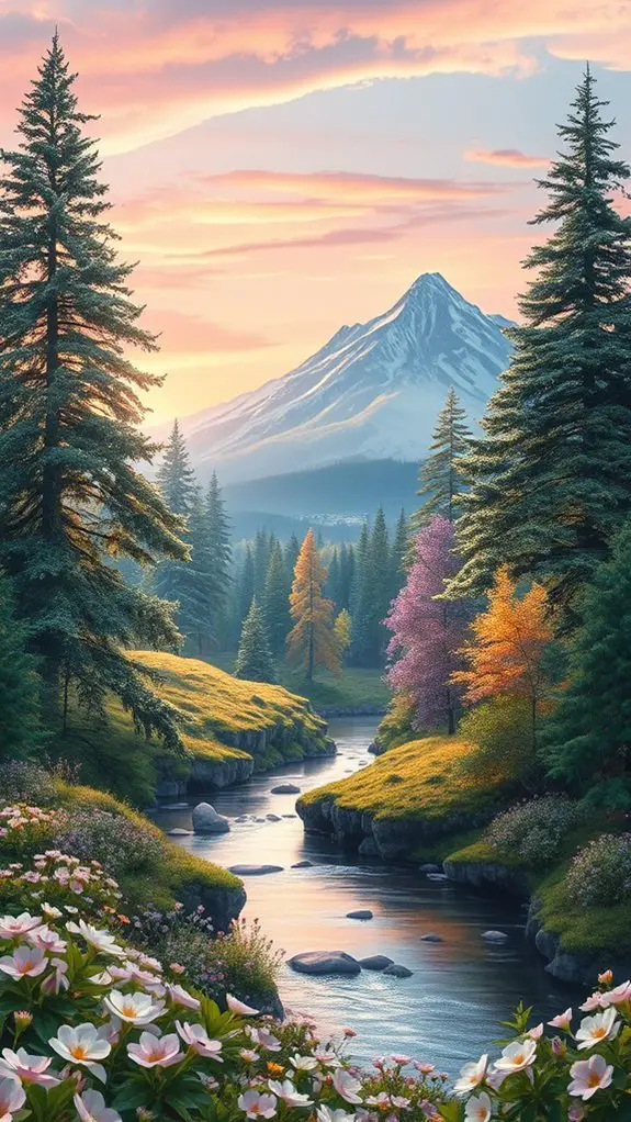 enchanted forests and castles