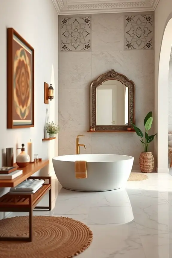enchanting arabic bathroom decor