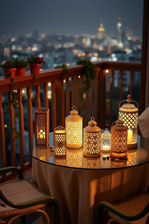 enchanting balcony lantern designs