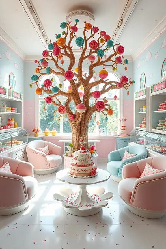 enchanting candy themed decor