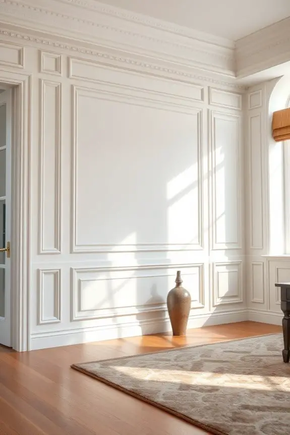 enchanting frame and panel walls