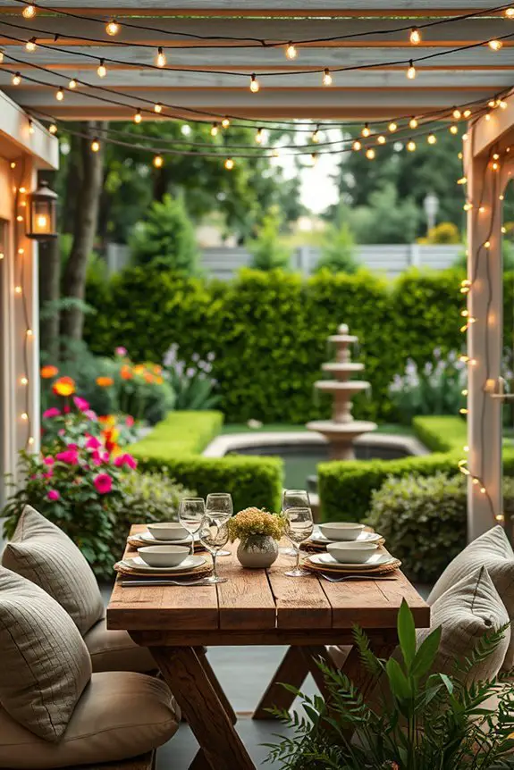 enchanting outdoor string lights