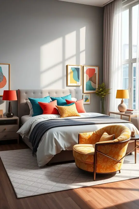 energize with colorful accents