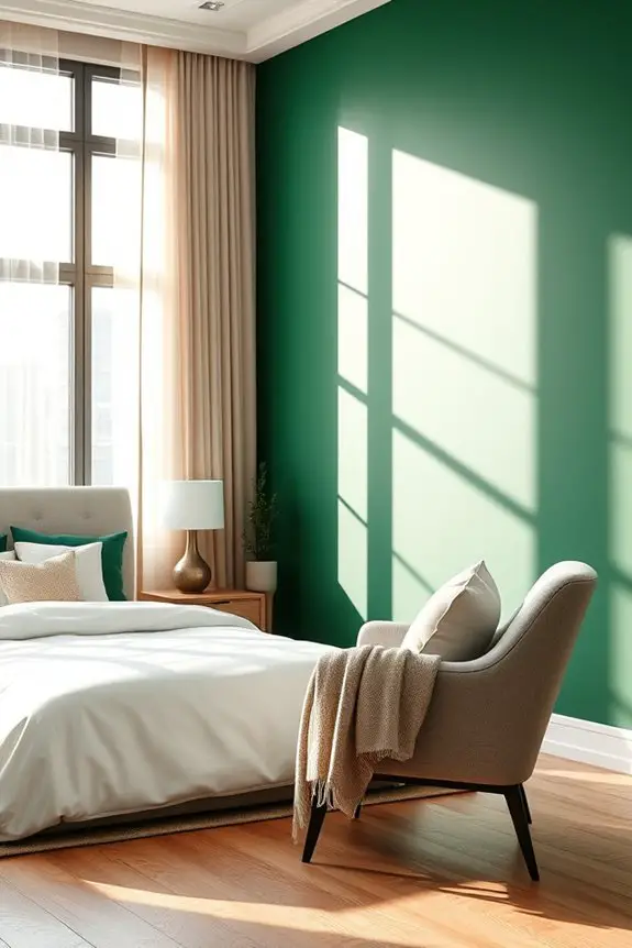 energizing bold accent walls