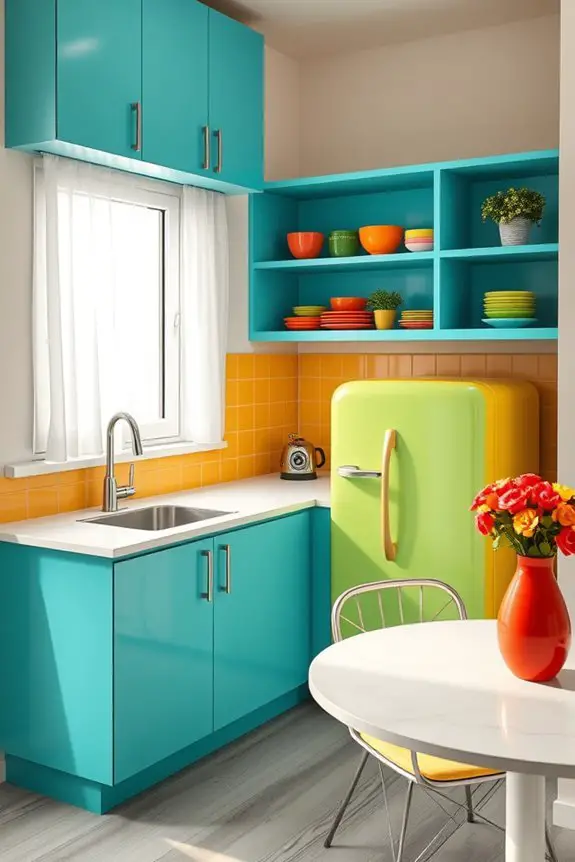 energizing bright color palette