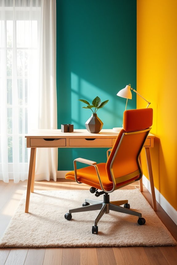 energizing color blocking designs