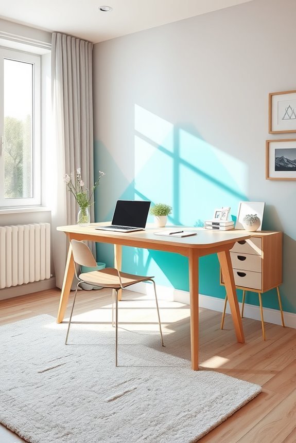 energizing colorful accent walls