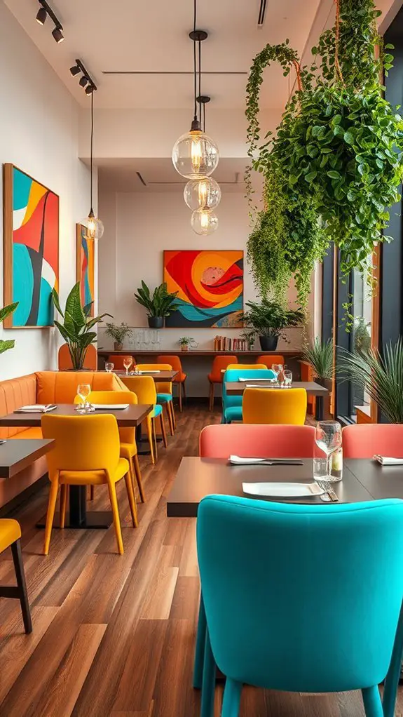 energizing vibrant color palettes