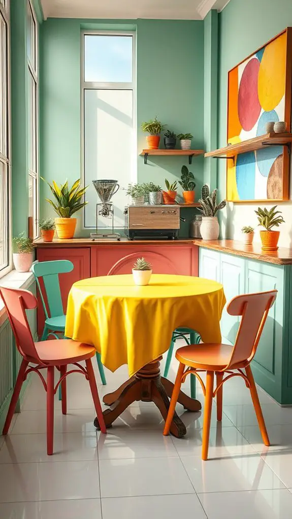 energizing vibrant color schemes