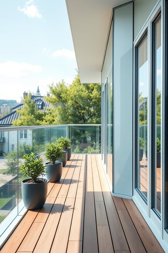 energy efficient balcony insulation