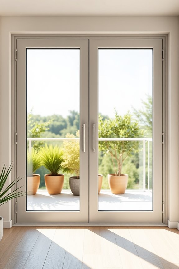 energy efficient natural light doors
