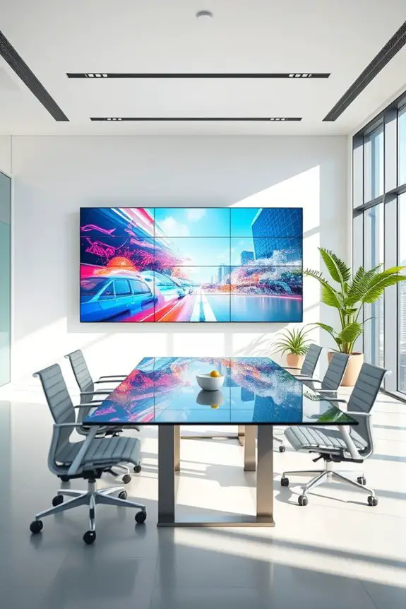 engaging corporate digital displays