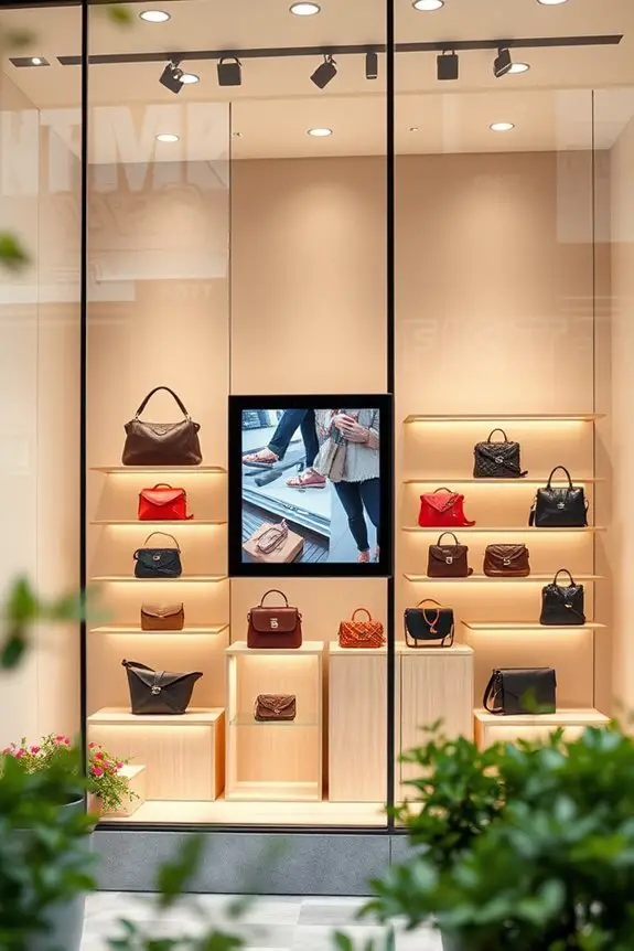 engaging interactive window displays