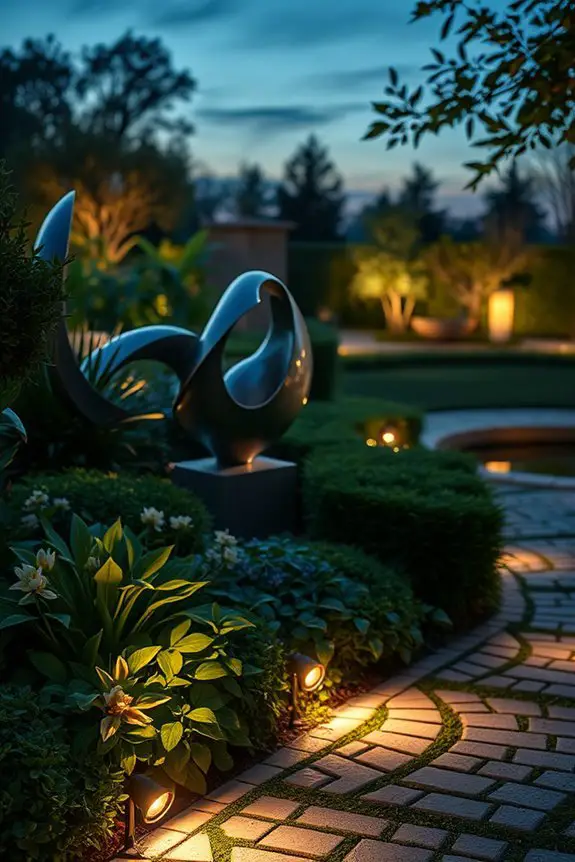 enhance art with led