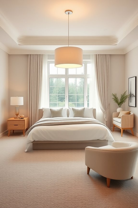 enhance bedroom lighting style