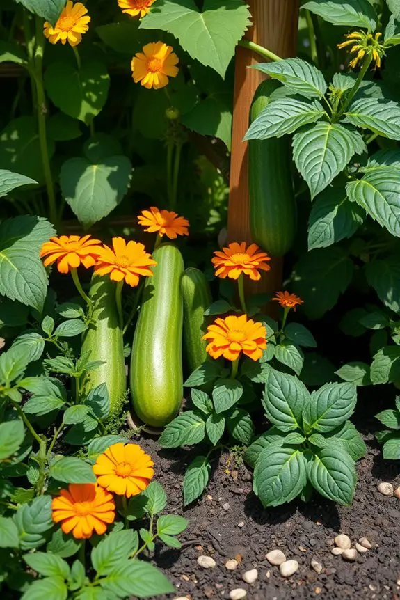 enhance cucumbers with companions