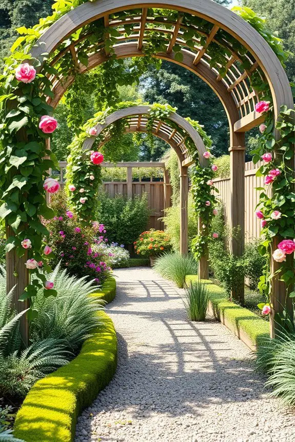 enhance garden charm outdoors