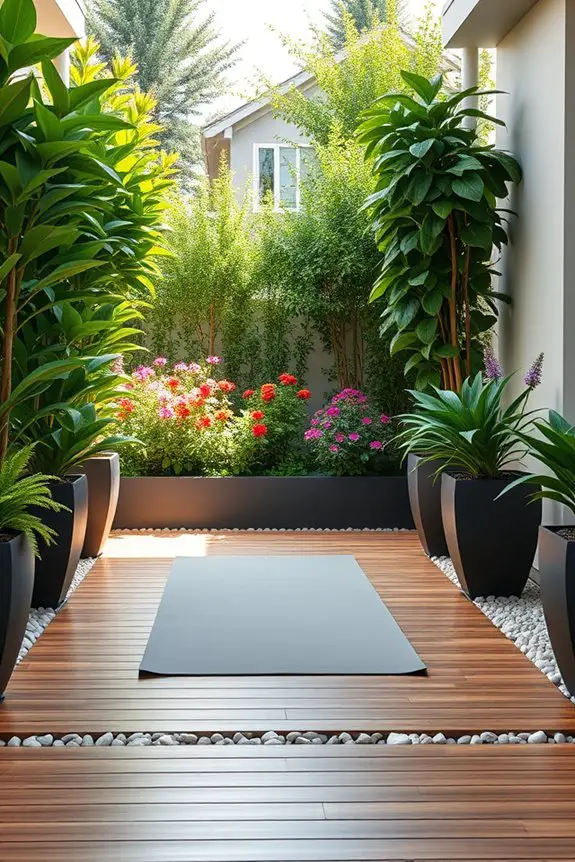 enhance garden gym partitions