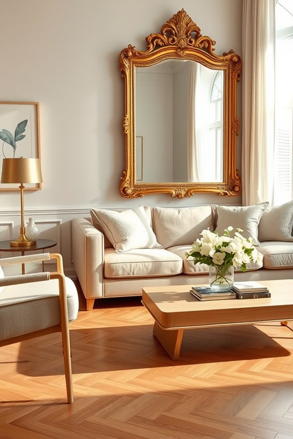 enhance light with mirrors