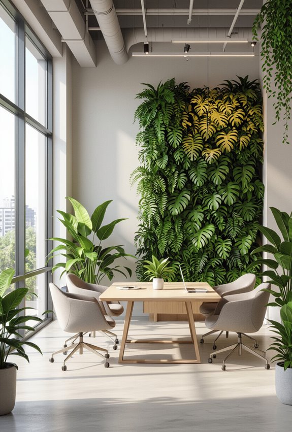 enhance productivity with greenery