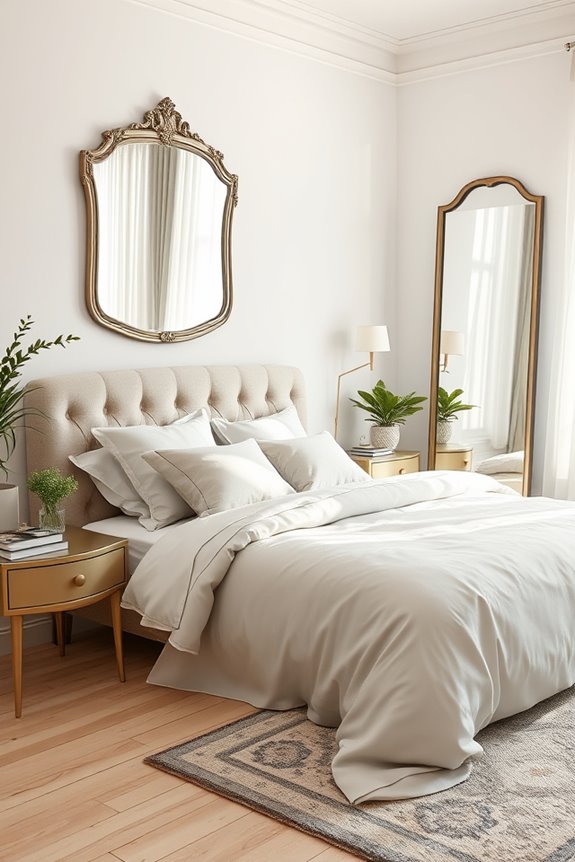 enhance space with mirrors