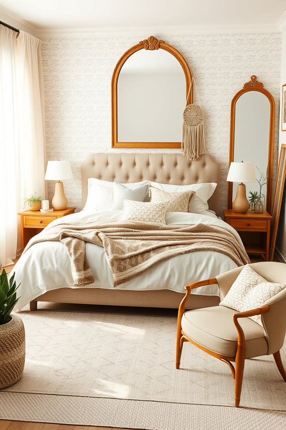 enhance space with mirrors