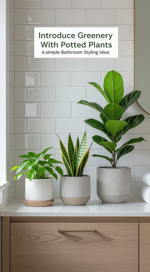 enhance space with plants