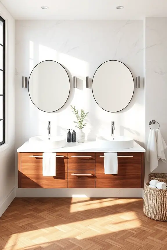 enhanced bathroom functionality and elegance