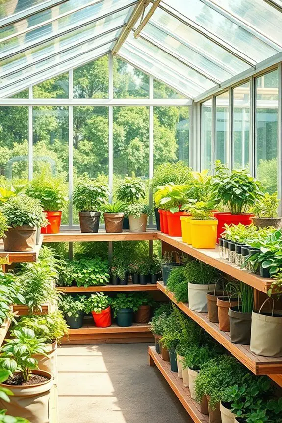 enhanced greenhouse gardening efficiency
