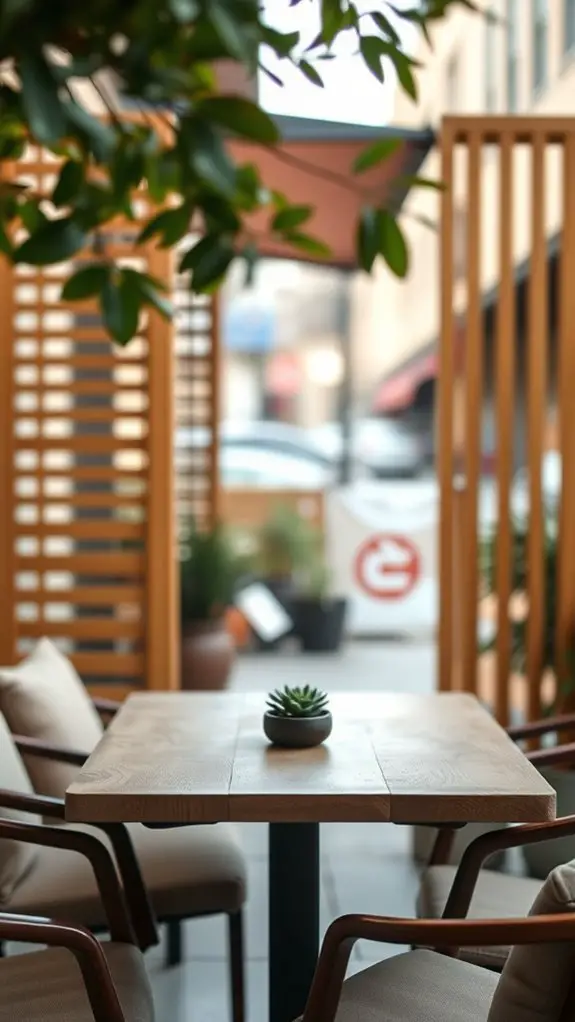 enhancing cafe comfort creatively