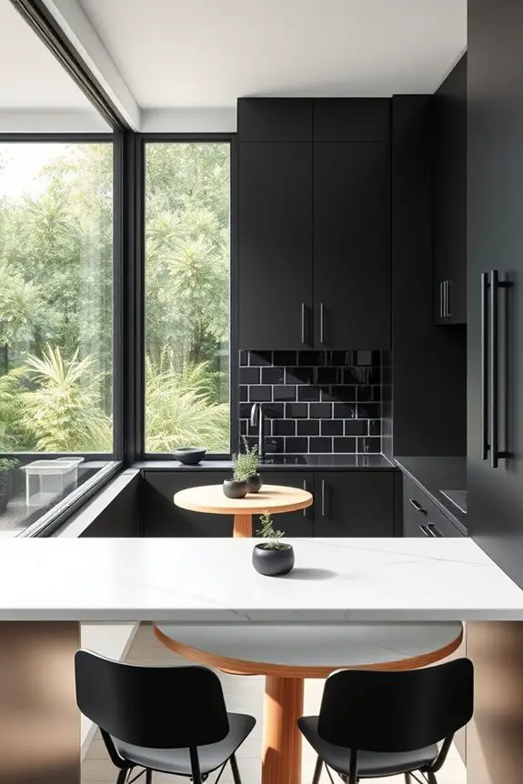 enhancing kitchen with windows