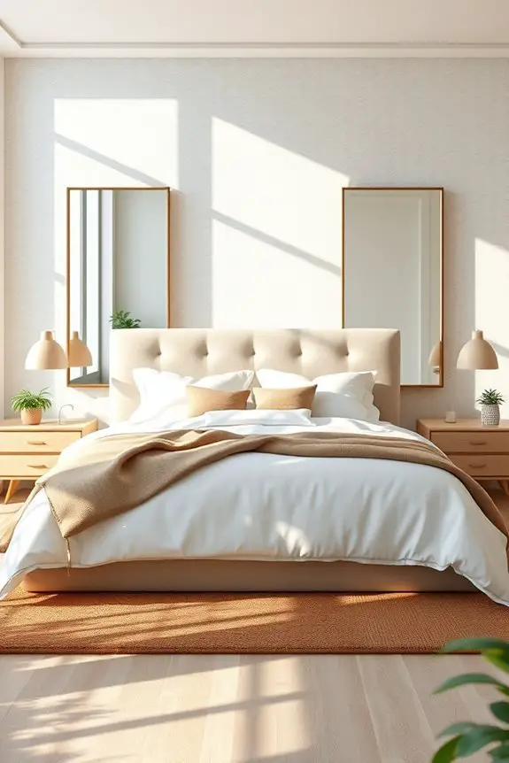 enhancing space with mirrors