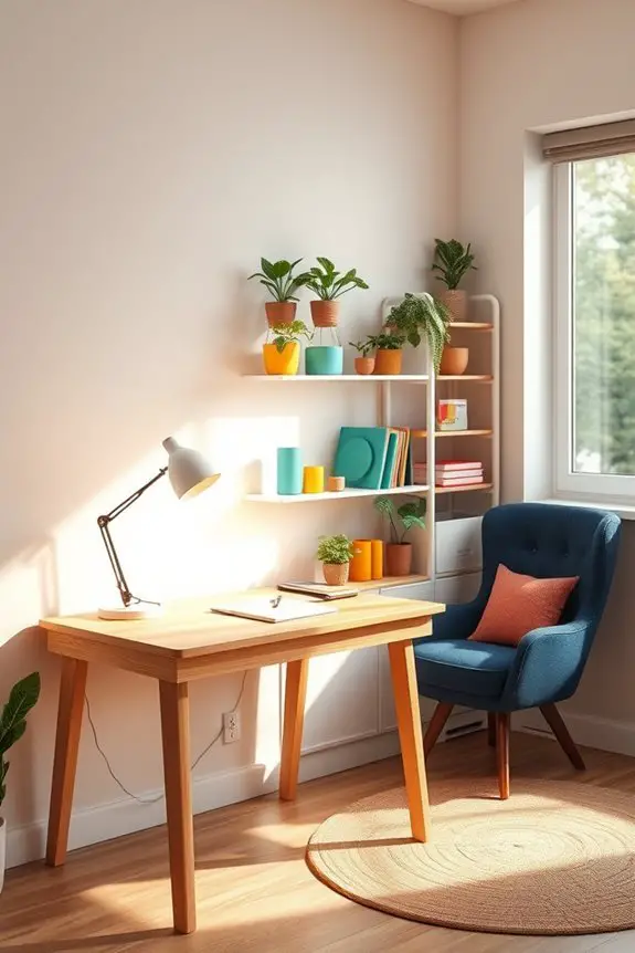 enhancing workspace with colors