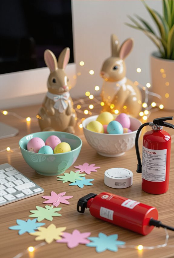 ensure safe holiday decorations