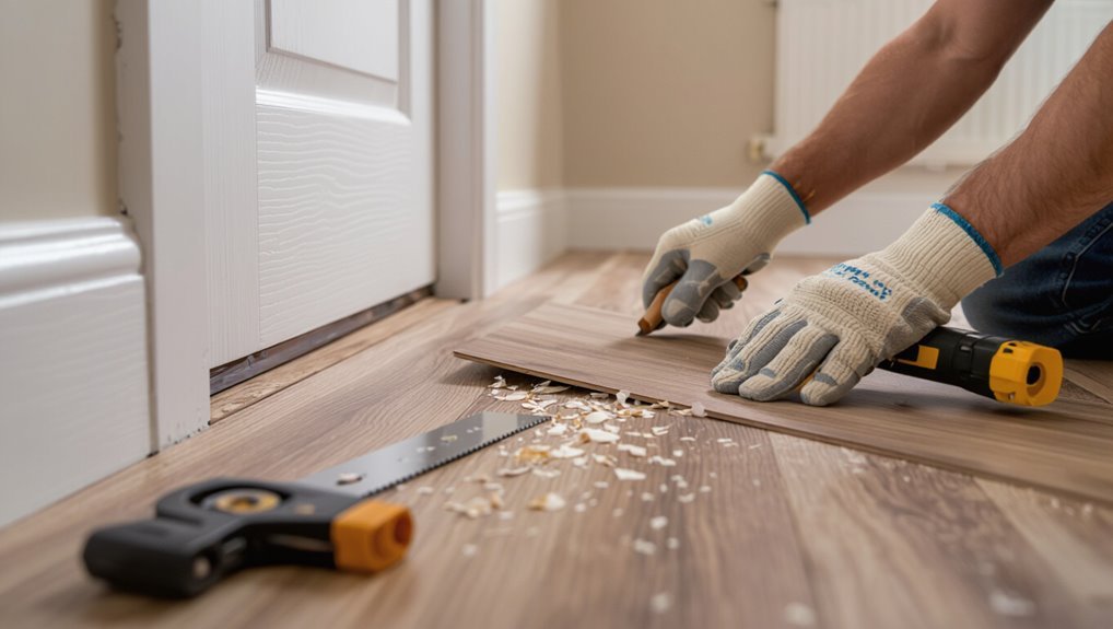 ensure smooth door transitions